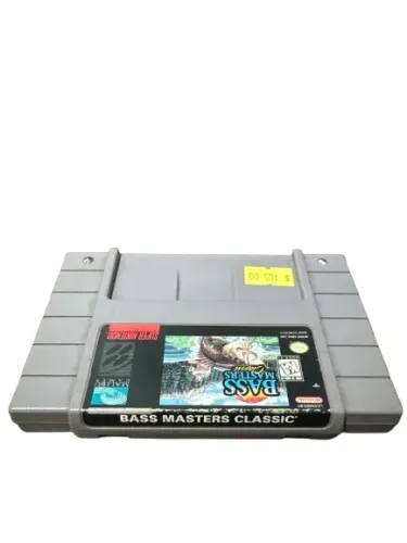 Fita cartucho Bass master Classic super Nintendo