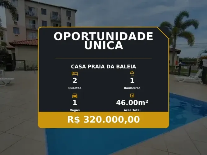 Linda casa com quintal no condomínio Vila Itacaré, Praia da Baleia!