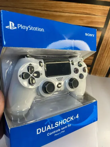 Controle Ps4 Sem Fio Branco an6