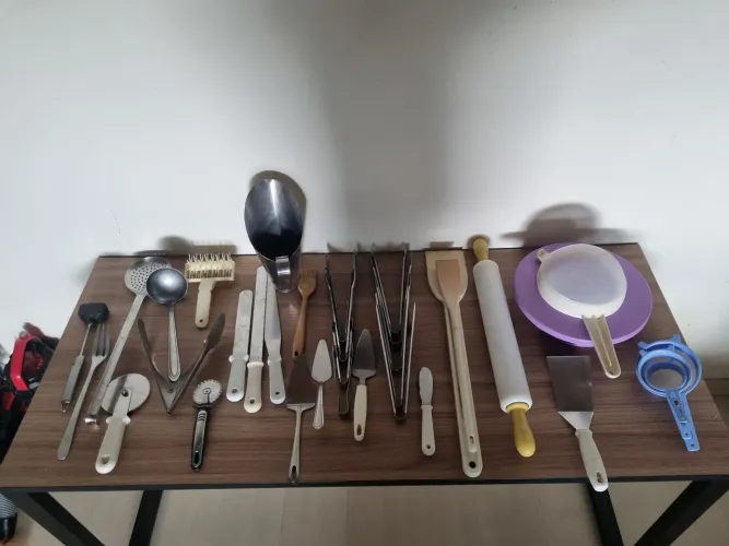 Kit utensílios PADARIA/CONFEITARIA