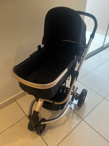 Carrinho 3em1 + bebê conforto com base - Travel System Mobi Trio Safety 1st 0 a 15kg