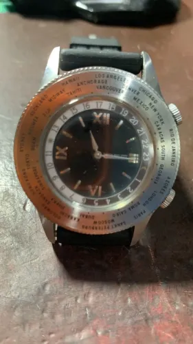  RELOGIO Patek Philippe Heures Universelles  (aro nomes de cidades)