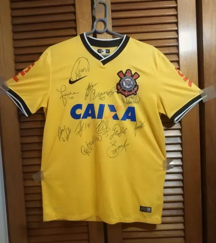 Camisa do Corinthians oficial Autografada
