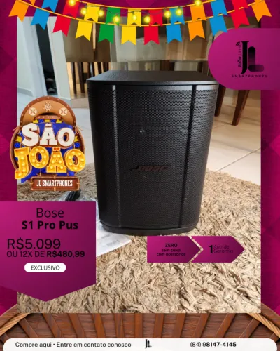 BOSE S1 PRO PLUS, SEM CAIXA, ZERO, EXCLUSIVO!