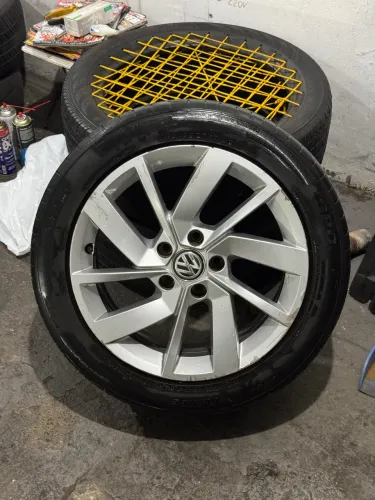 Rodas aro 17 5x112 jetta novo 