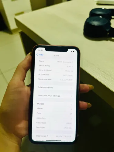 iPhone XR 64GB Coral | Face ID OK | iOS Atualizado