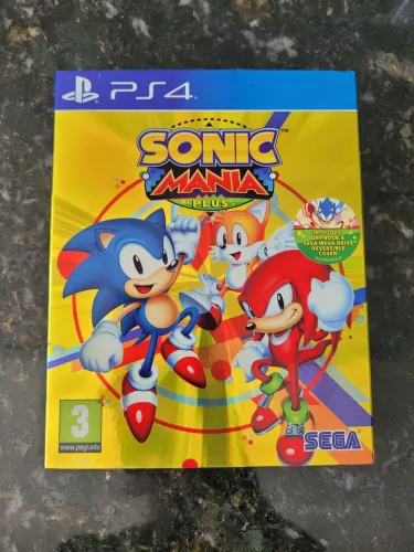 Sonic Mania Plus com Artbook - Playstation 4 PS4