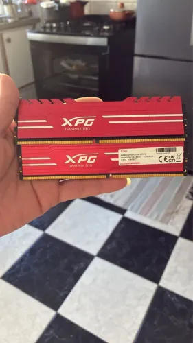 Memória Desktop Gamer Adata XPG Gammix D10 2x8GB DDR4 3200 Mhz