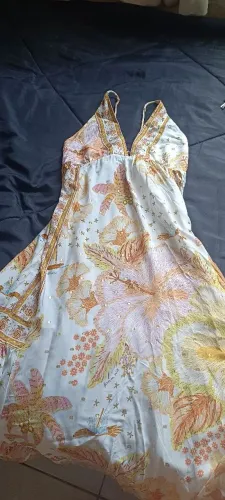 Vendo Vestido ilha de Flor - FARM (R:334445)
