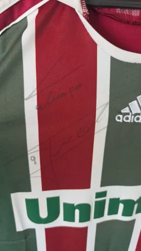 CAMISA FLUMINENSE 2008 AUTOGRAFADA PELO FRED