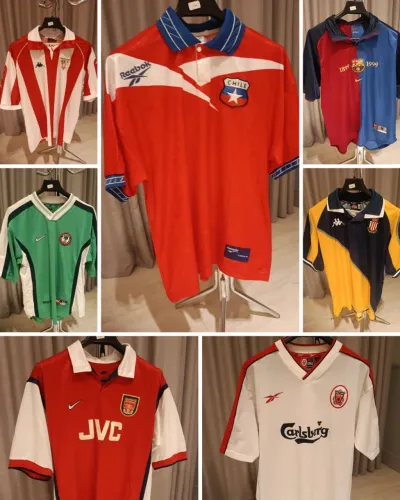 7 camisas de time usadas