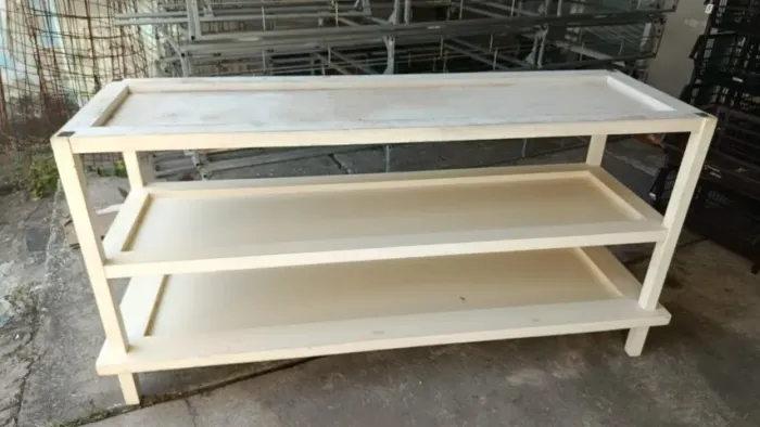 Balcão Aparador Laqueado Branco