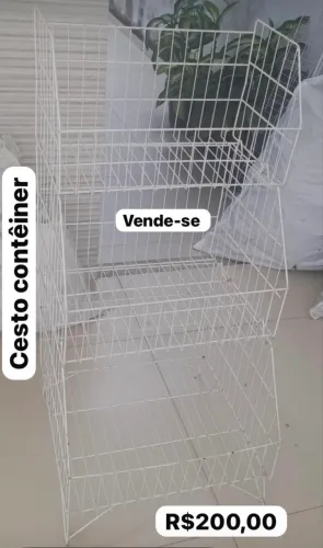 Expositor cesto 3 partes 