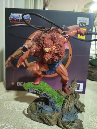 Estátua Homem Fera - He-man - Art Scale 1/10 - Iron Studios