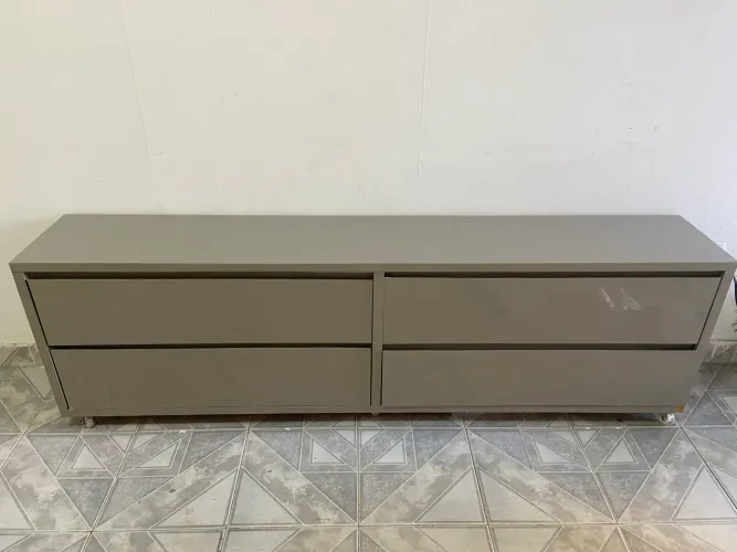Vendo Rack de Sala Marcenaria Cinza