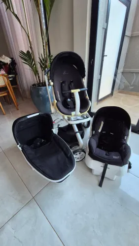 Conjunto carrinho para bebê.