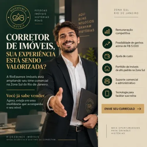 Oportunidade- Corretor(a) imobiliário(a)
