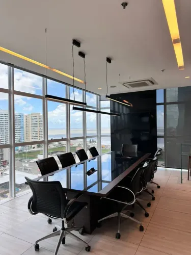 Sala Corporativa 173m² no Lagoa Corporate | 5 Vagas | Vista Mar e Lagoa | Pronta