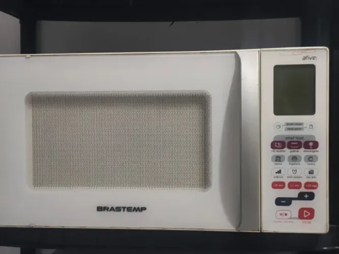 Microondas 30 Lt Brastemp teclas BLUE thouch *