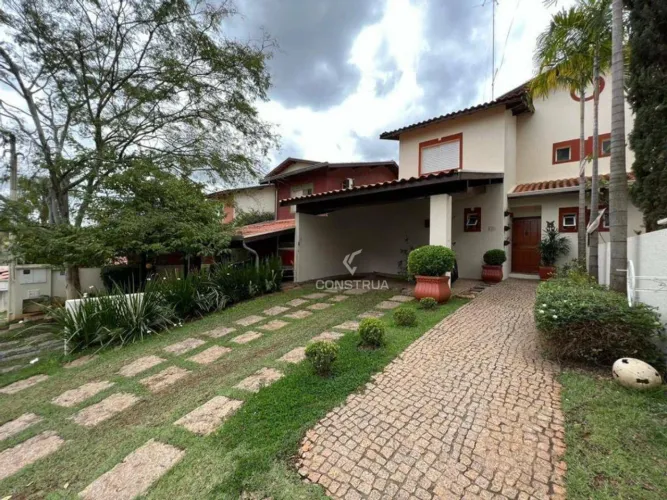 CASA PARA VENDA OU LOCAÇÃO NO CONDOMÍNIO RESIDENCIAL VILA INGLESA EM CAMPINAS/SP