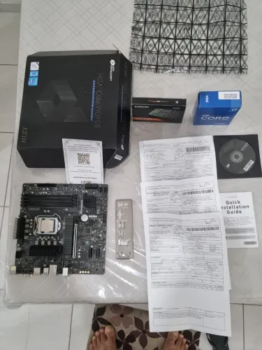 Vendo kit i7 11° geração + MSI 560bM+ ssd 860 evo sata+ water cooler deepcool LE500 gammax