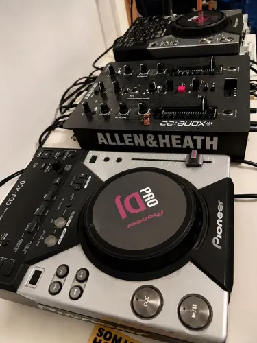 MIXER+CDJS+CASE