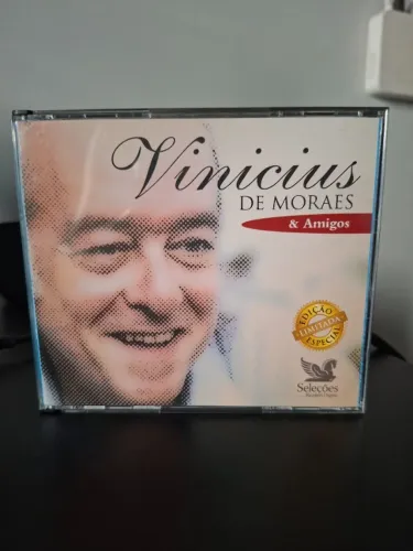 5 CDs Vinicius De Moraes E Amigos Seleções Readers Digest
