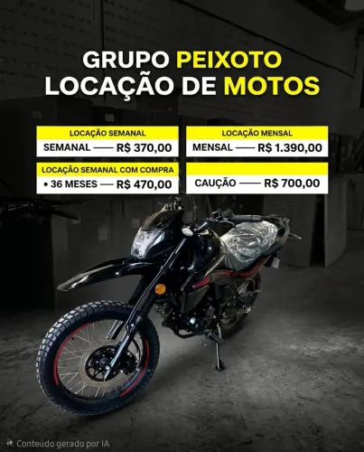 Locação de Moto