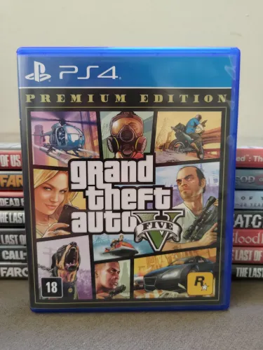 GTA V midis fisica Jogos ps4