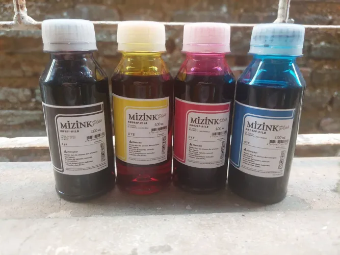 Kit 4 tintas corante Mizink