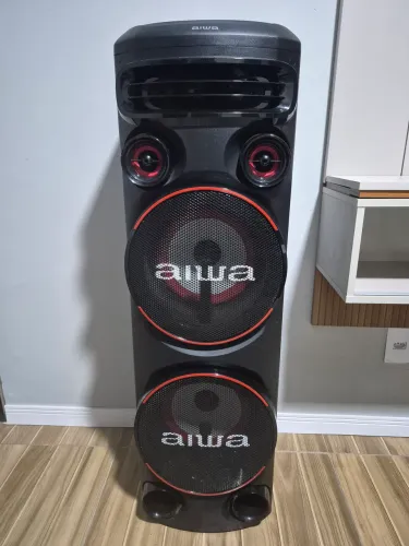 Caixa de Som Torre Aiwa