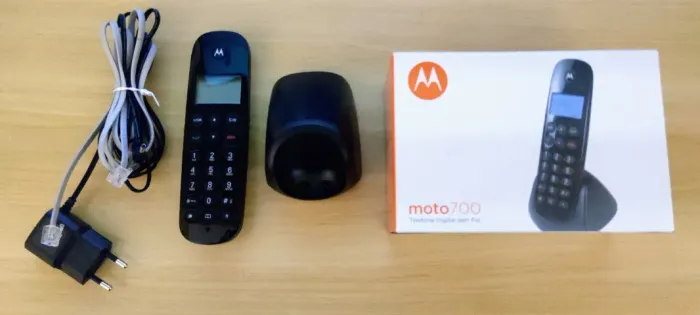 Telefone Sem Fio Motorola Moto700 Preto