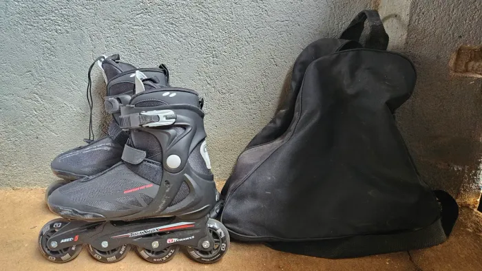 Patins Traxart 40/41 Preto com bolsa