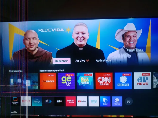 Televisão smart Samsung 50 polegadas 