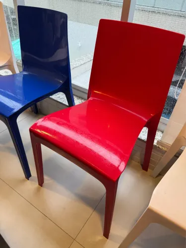 Kit 4 cadeiras polipropileno 