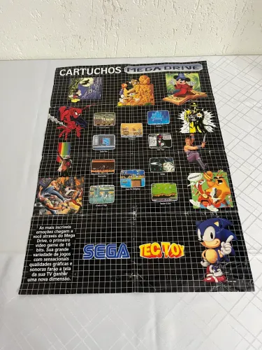 2 Posters Originais Sega