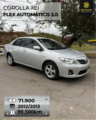 Toyota Corolla XEI 2.0 Flex 16V Aut. 2013