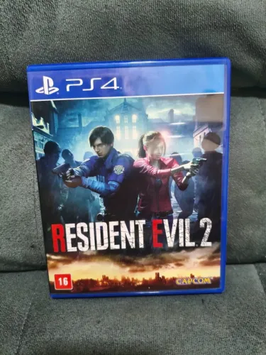 Jogo Resident Evil 2 Remake PS4 Mídia Física Original