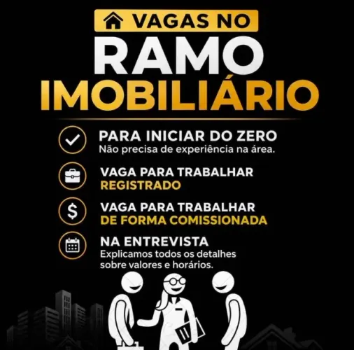 VAGA - NÃO PRECISA DE EXPERIÊNCIA