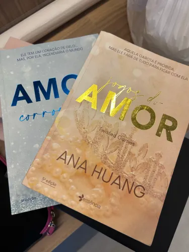 Livro Jogos do Amor e Amor corrompido