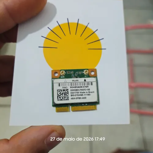 Placa Wi-Fi Qualcomm Atheros QCWB335 Dell DW1705 Notebook