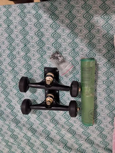 ? Kit Eixo + Rodas para Fingerboard Ahead - Novo