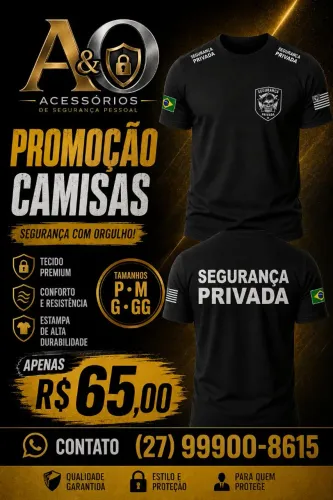 Camisas de segurança privada