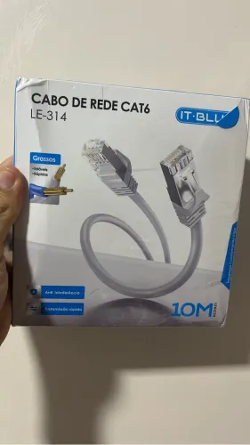 cabo de rede cat6 10 metros ou 30 metros