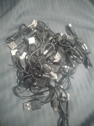 25 Cabos Curto Micro Usb v8