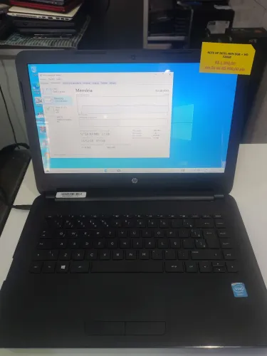 Notebook HP intel novíssimo