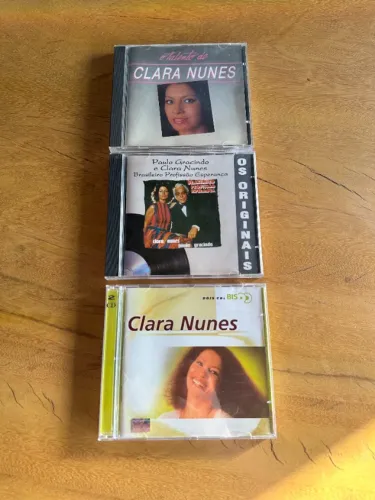 Clara Nunes - Lote c/ 4 CDS