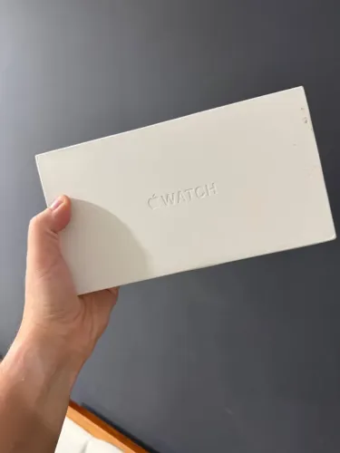 Apple Watch Ultra 3, na cor natural, pulseira ocean. Produto lacrado, Garantia Apple!