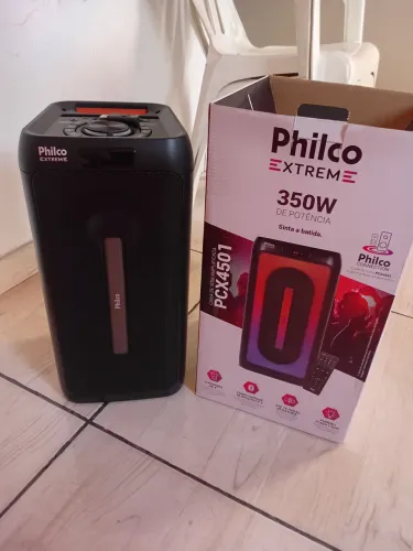 Caixa de som philco estreme