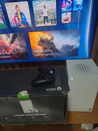 XBOX SERIES X COM CONTROLE